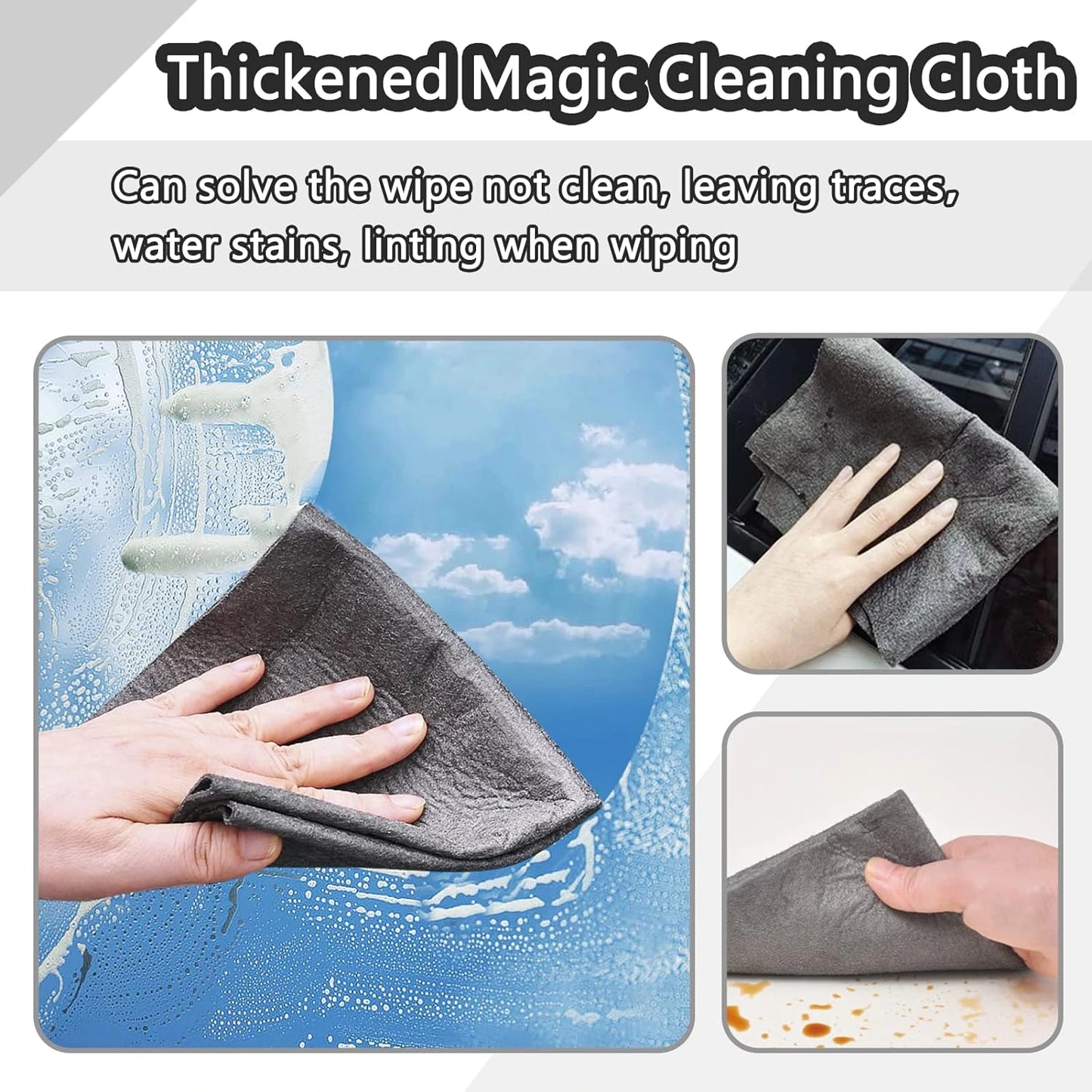 Ultra Absorbent Magic Cleaning Cloth (5 Pieces)