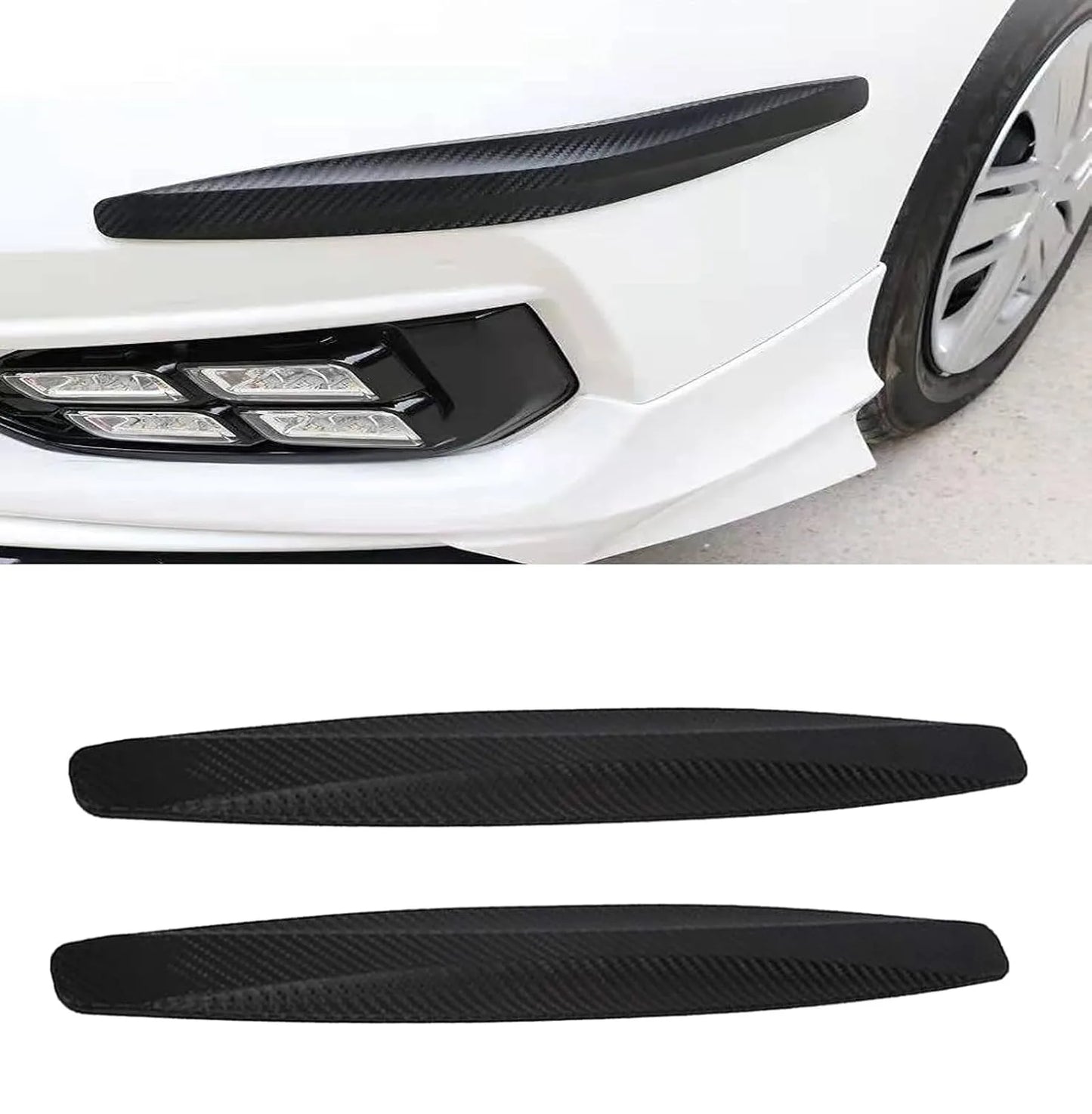 Anti-Collision Bumper Guard for Car Protection – Black Only
