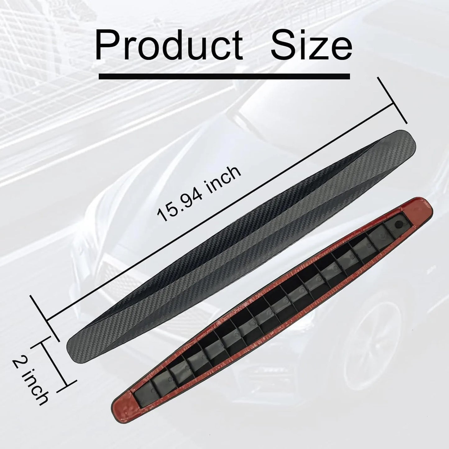 Anti-Collision Bumper Guard for Car Protection – Black Only